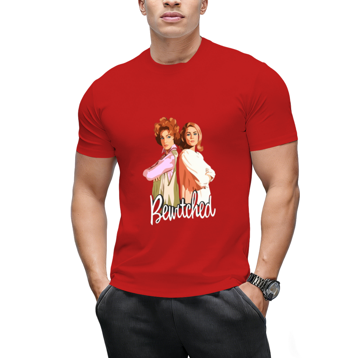 Bewitched  Samantha Darrin and Endora  T-Shirt