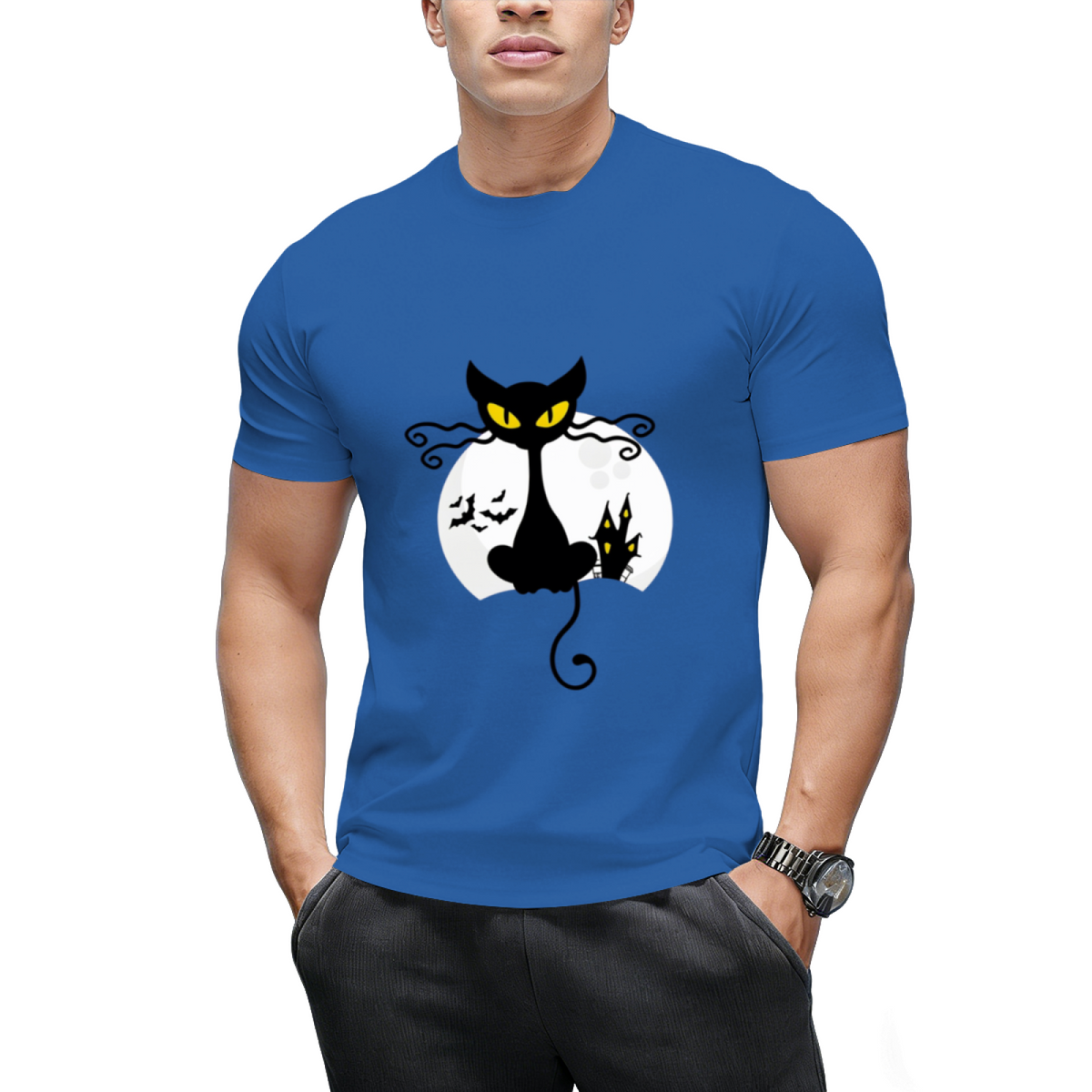 Black Cat Halloween edition T-Shirt