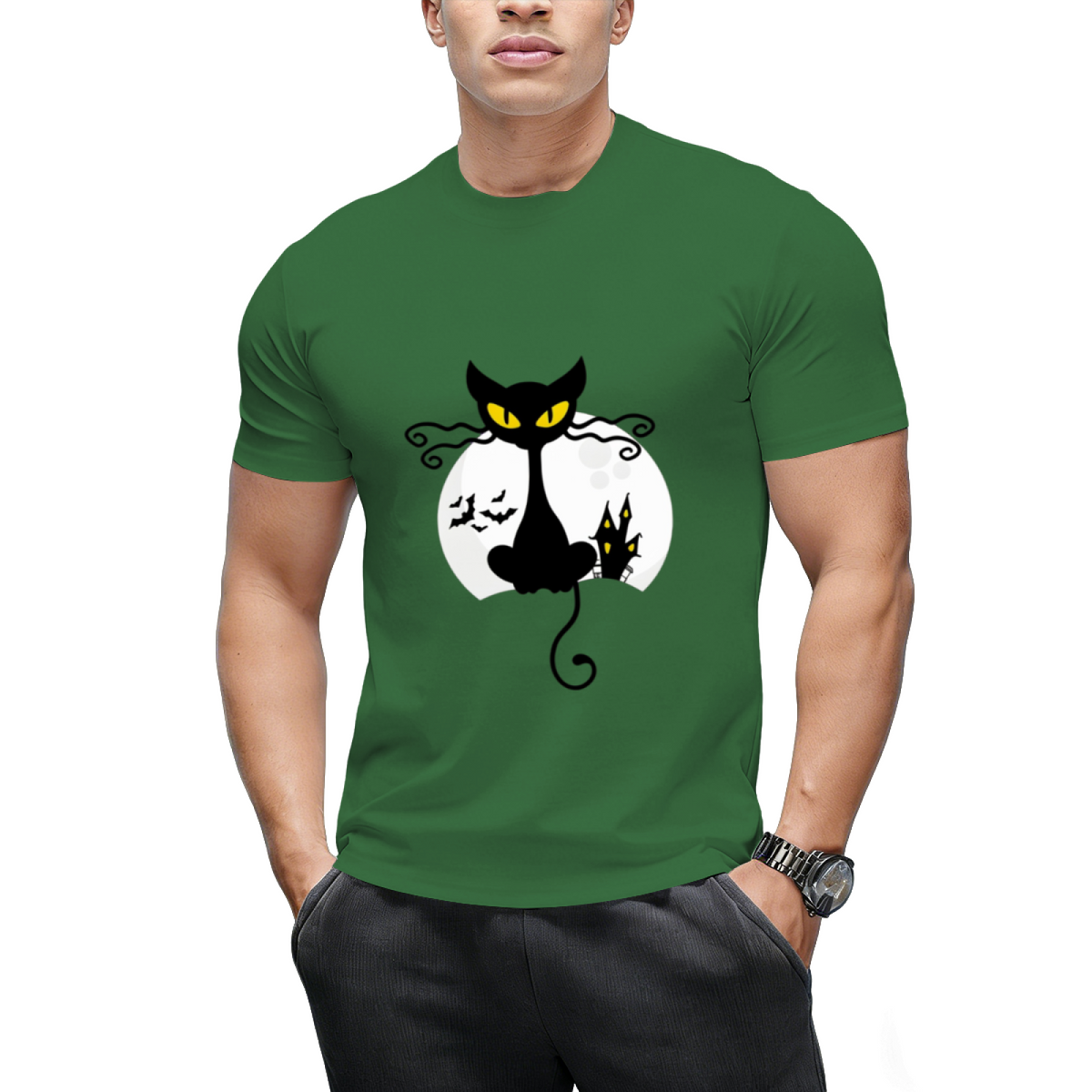 Black Cat Halloween edition T-Shirt