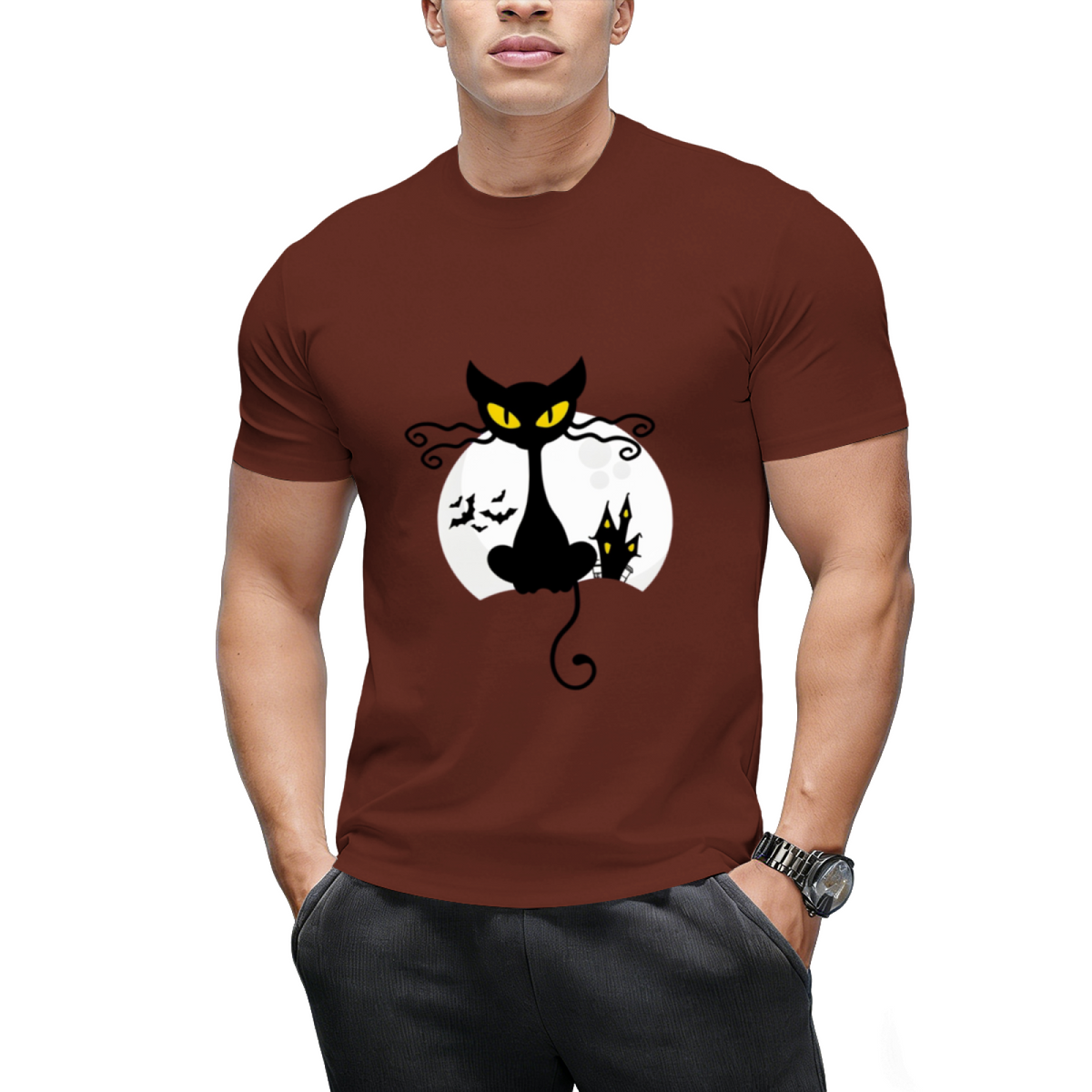 Black Cat Halloween edition T-Shirt