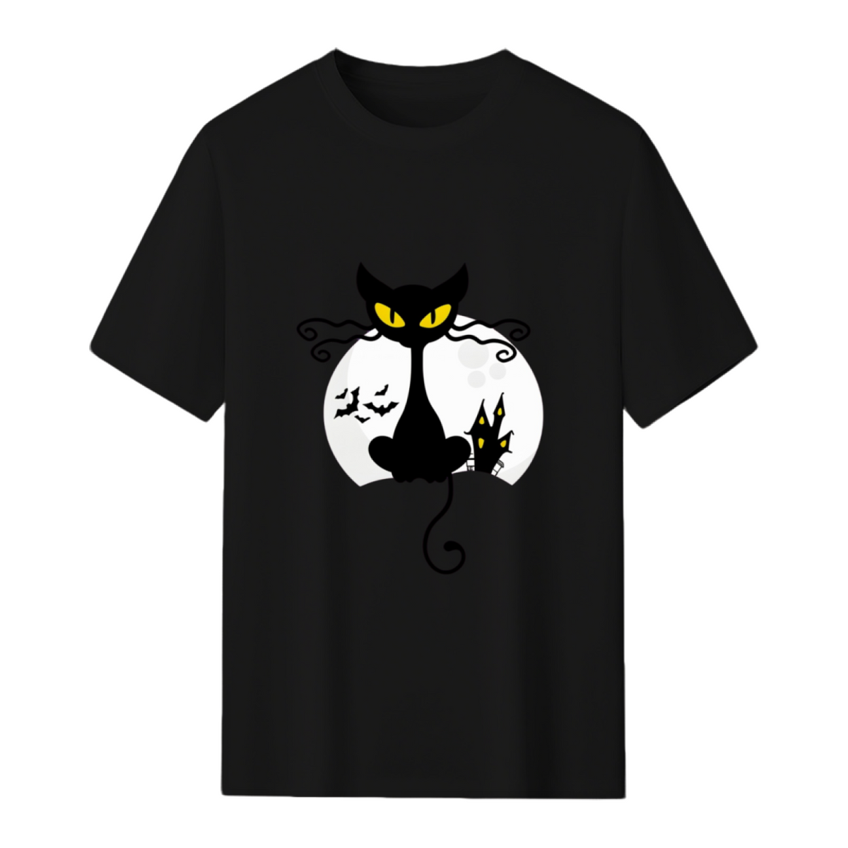 Black Cat Halloween edition T-Shirt