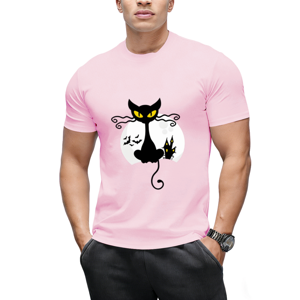 Black Cat Halloween edition T-Shirt