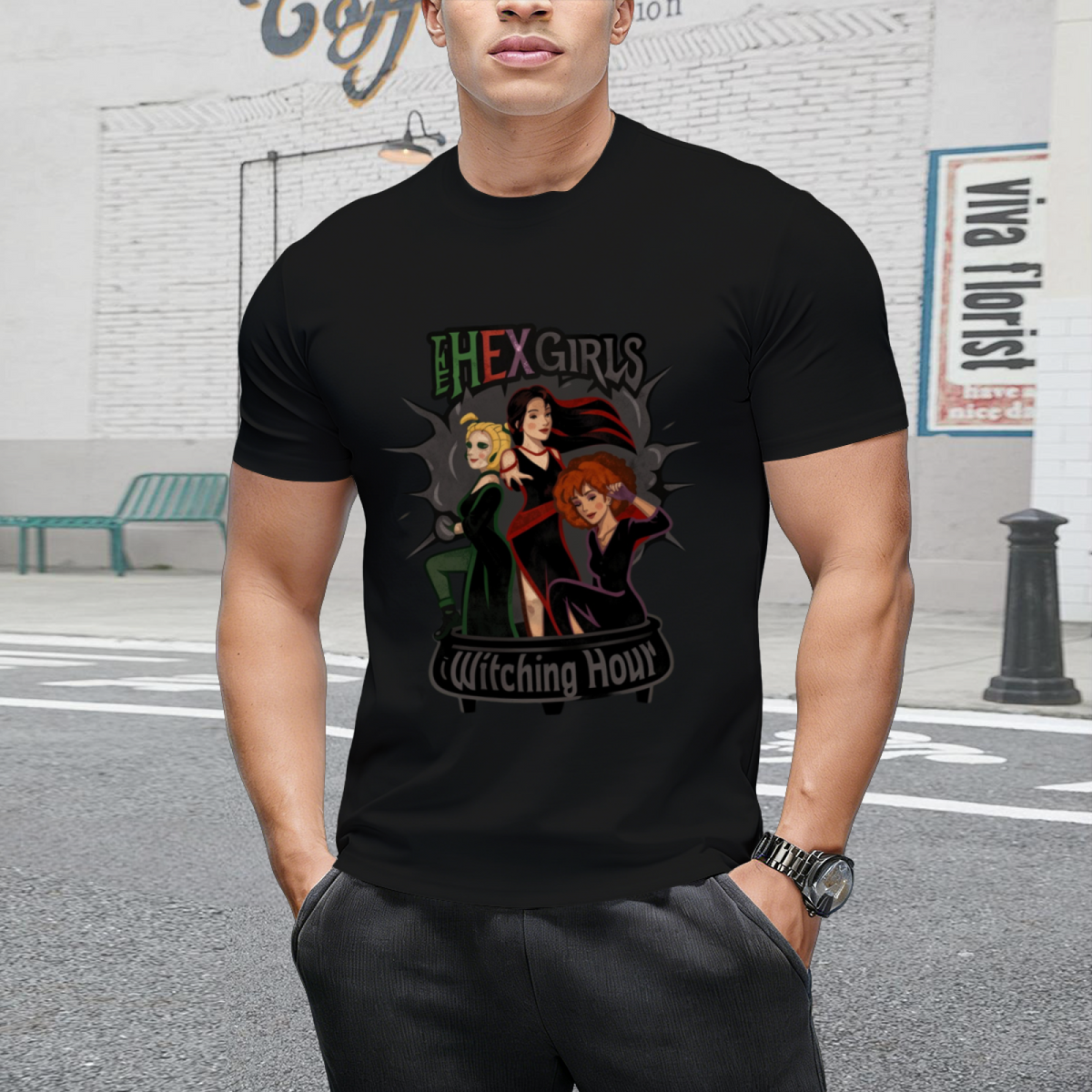 Hex Girls Band (Distressed) T-Shirt