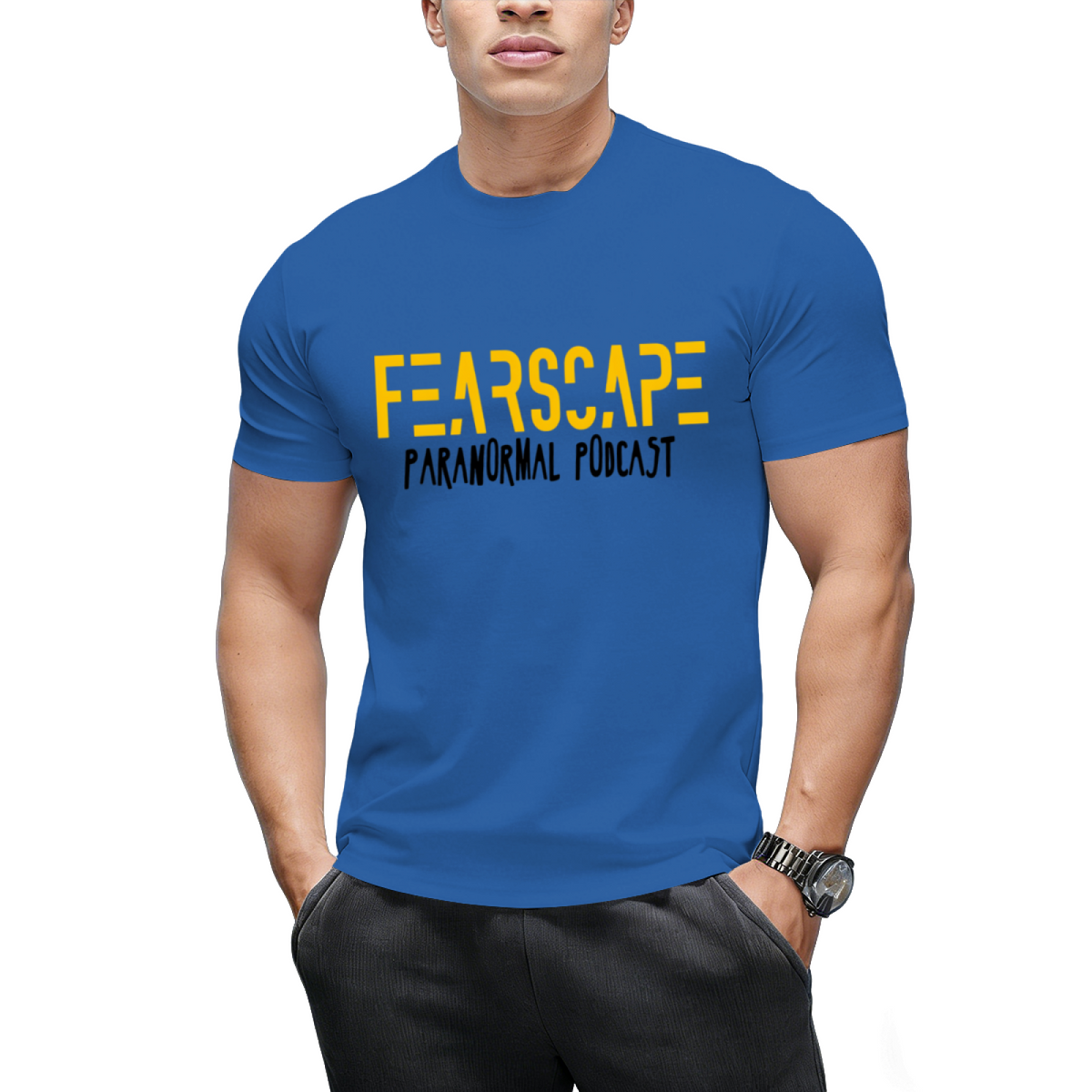 FearScape Name w_Black T-Shirt