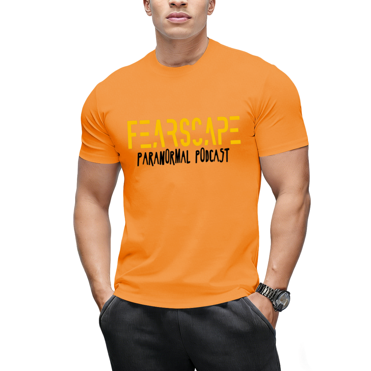 FearScape Name w_Black T-Shirt