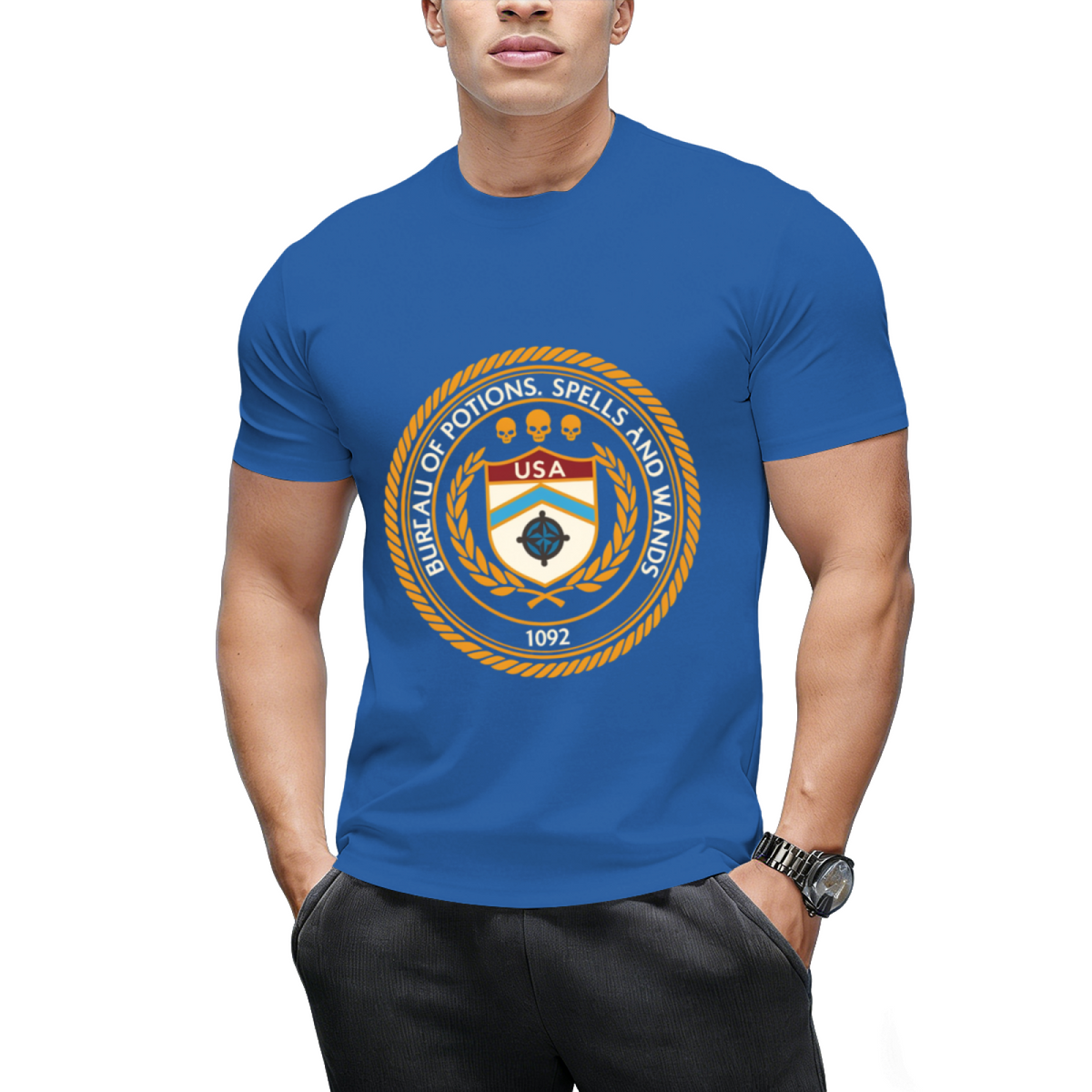 Bureau of Potions, Spells and Wands ATF Parody T-Shirt