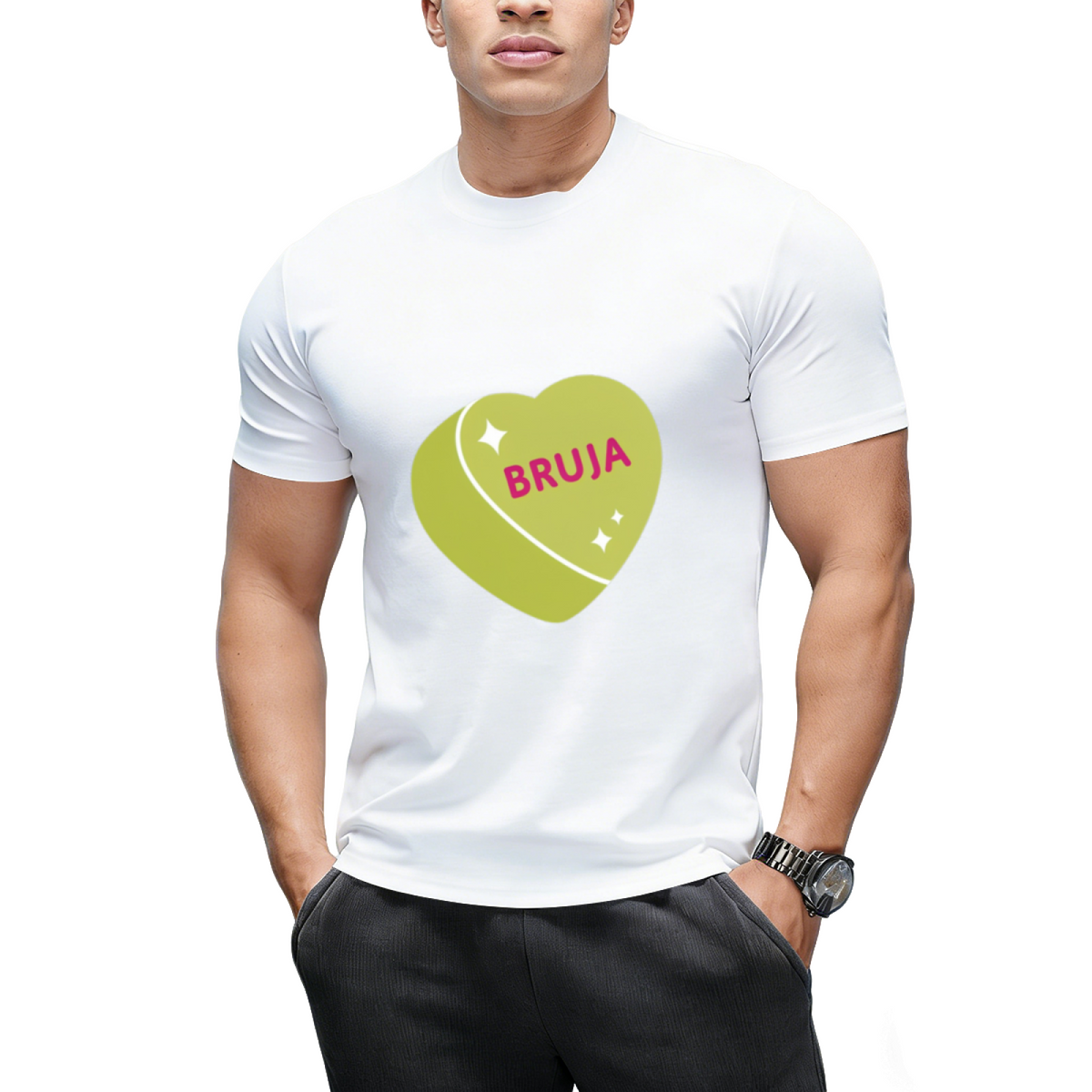 Bruja Candy Heart Valentine's Day T-Shirt