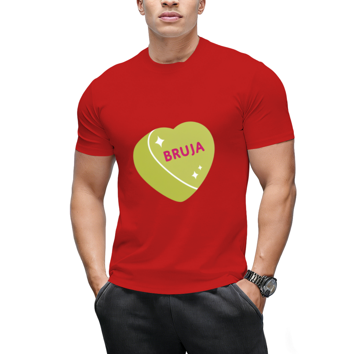Bruja Candy Heart Valentine's Day T-Shirt