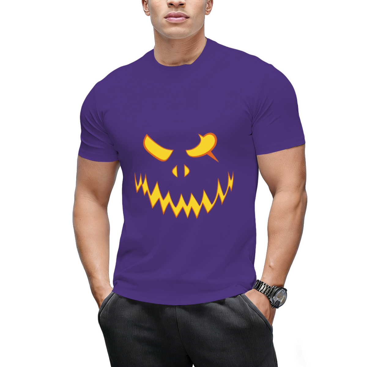 Halloween pumpkin face T-Shirt