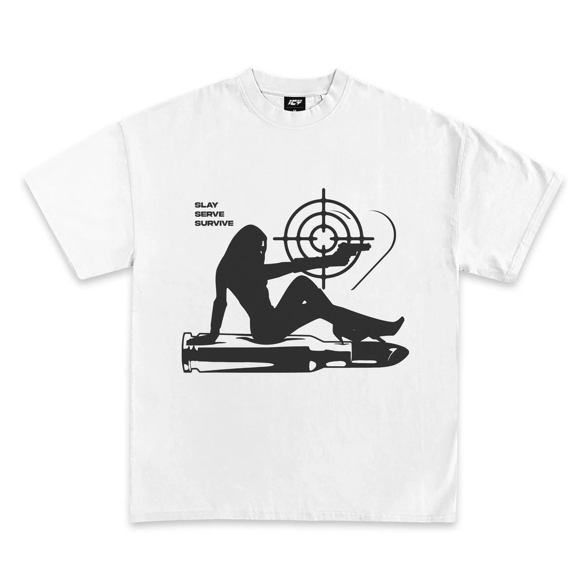 Slay Serve Survive Graphic T-Shirt