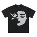 Starlit Face Graphic T-Shirt