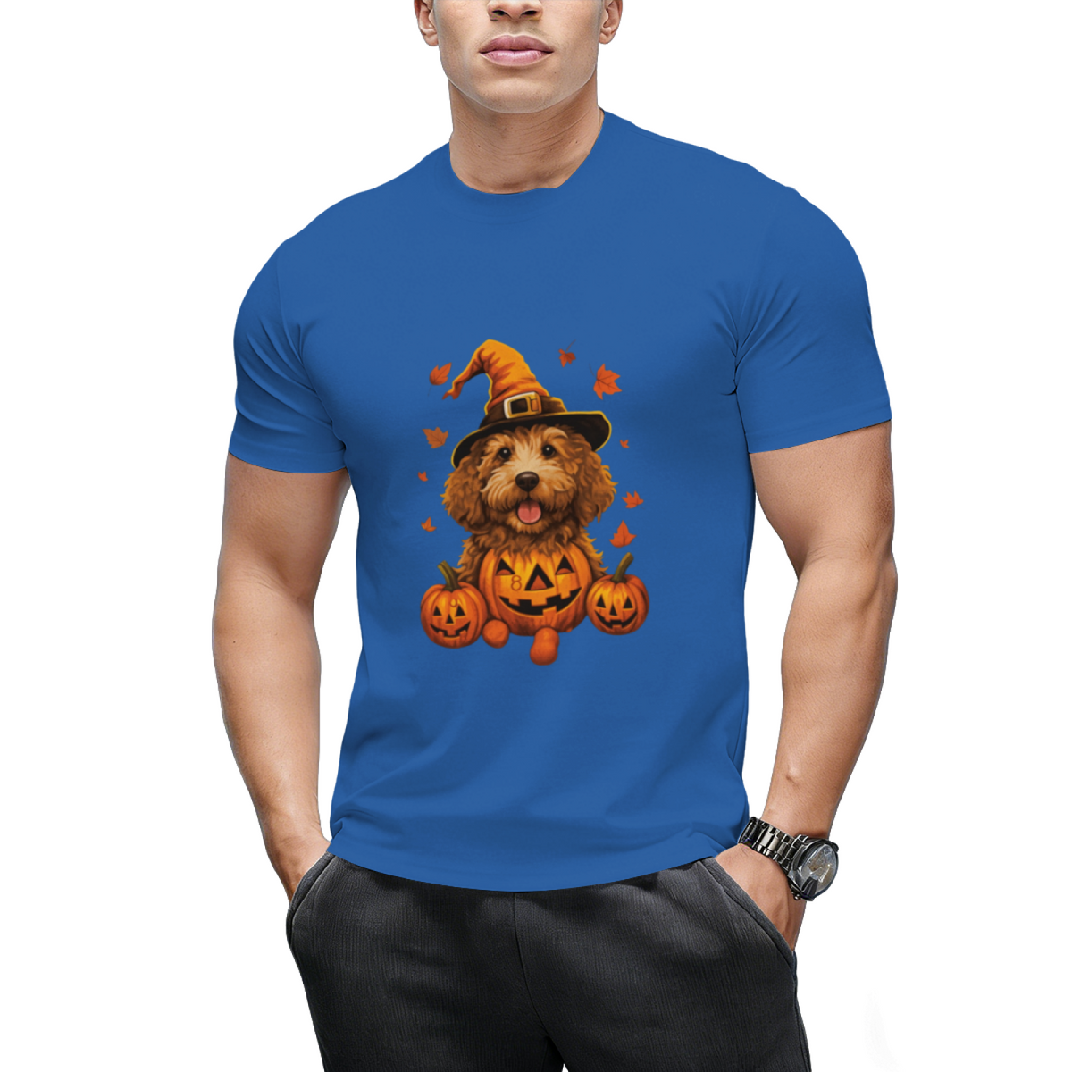 Halloween Golden Doodle T-Shirt