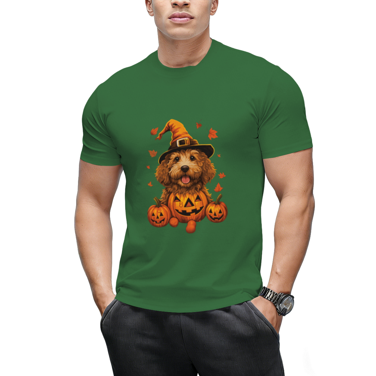 Halloween Golden Doodle T-Shirt