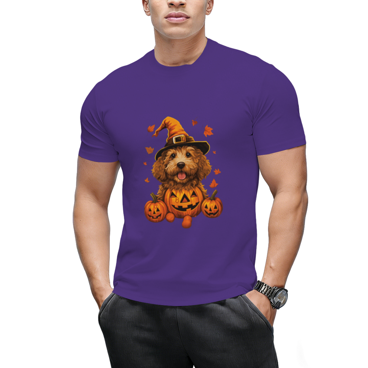 Halloween Golden Doodle T-Shirt