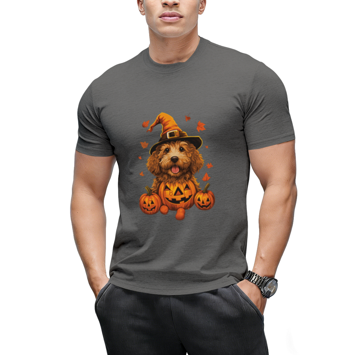 Halloween Golden Doodle T-Shirt