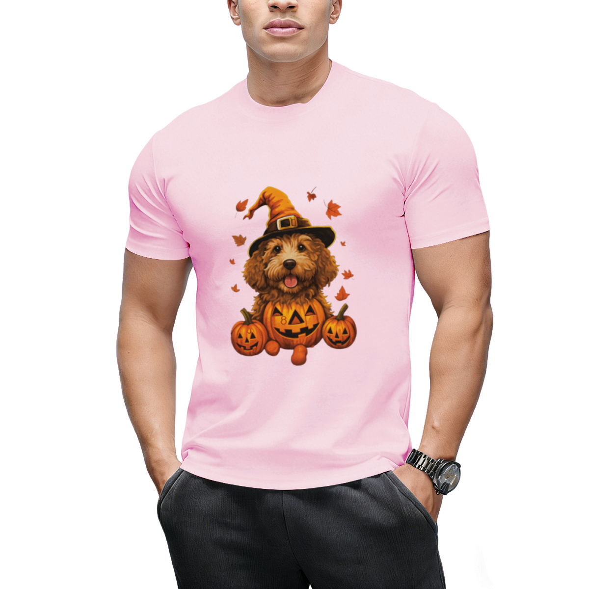 Halloween Golden Doodle T-Shirt