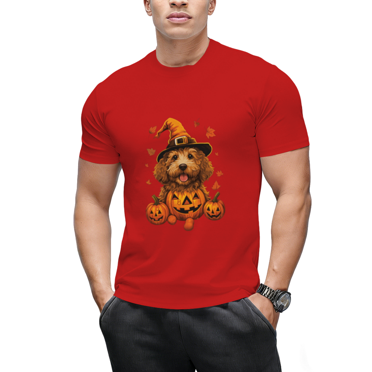 Halloween Golden Doodle T-Shirt