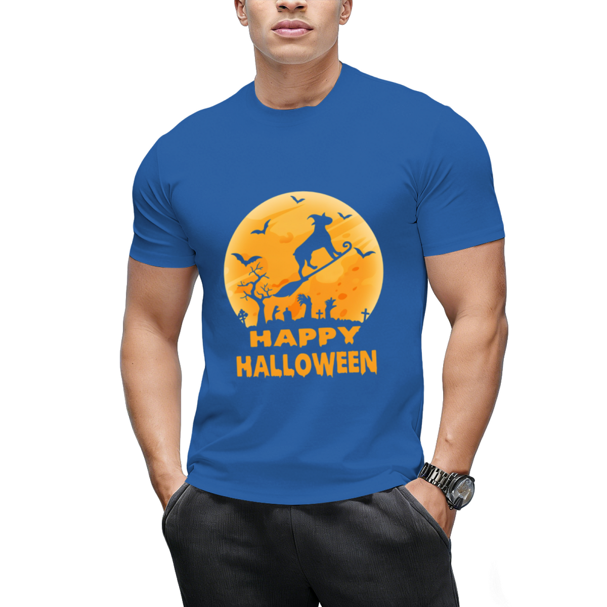 Boxer dog witch halloween T-Shirt