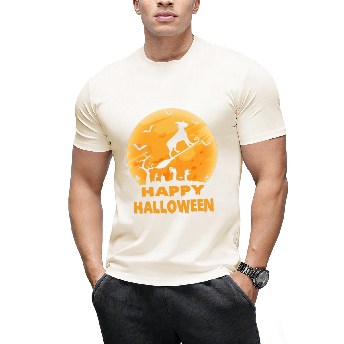 Boxer dog witch halloween T-Shirt