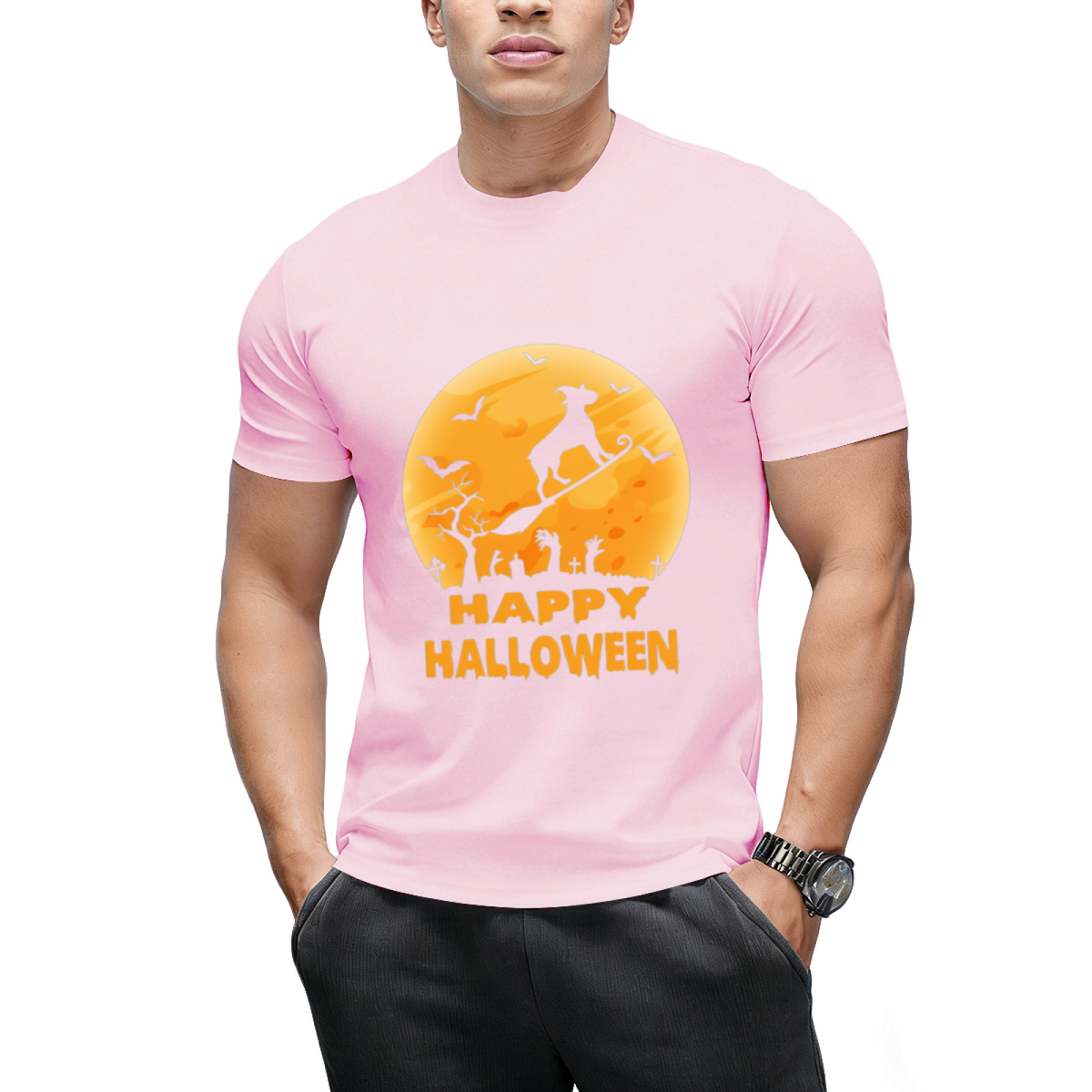 Boxer dog witch halloween T-Shirt