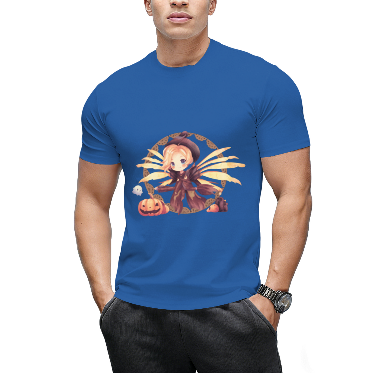 Cute Chibi Mercy Witch Painting T-Shirt