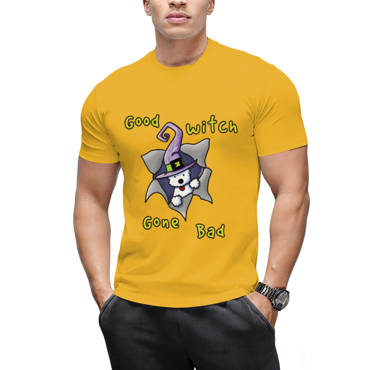 Bad Witch Westie T-Shirt