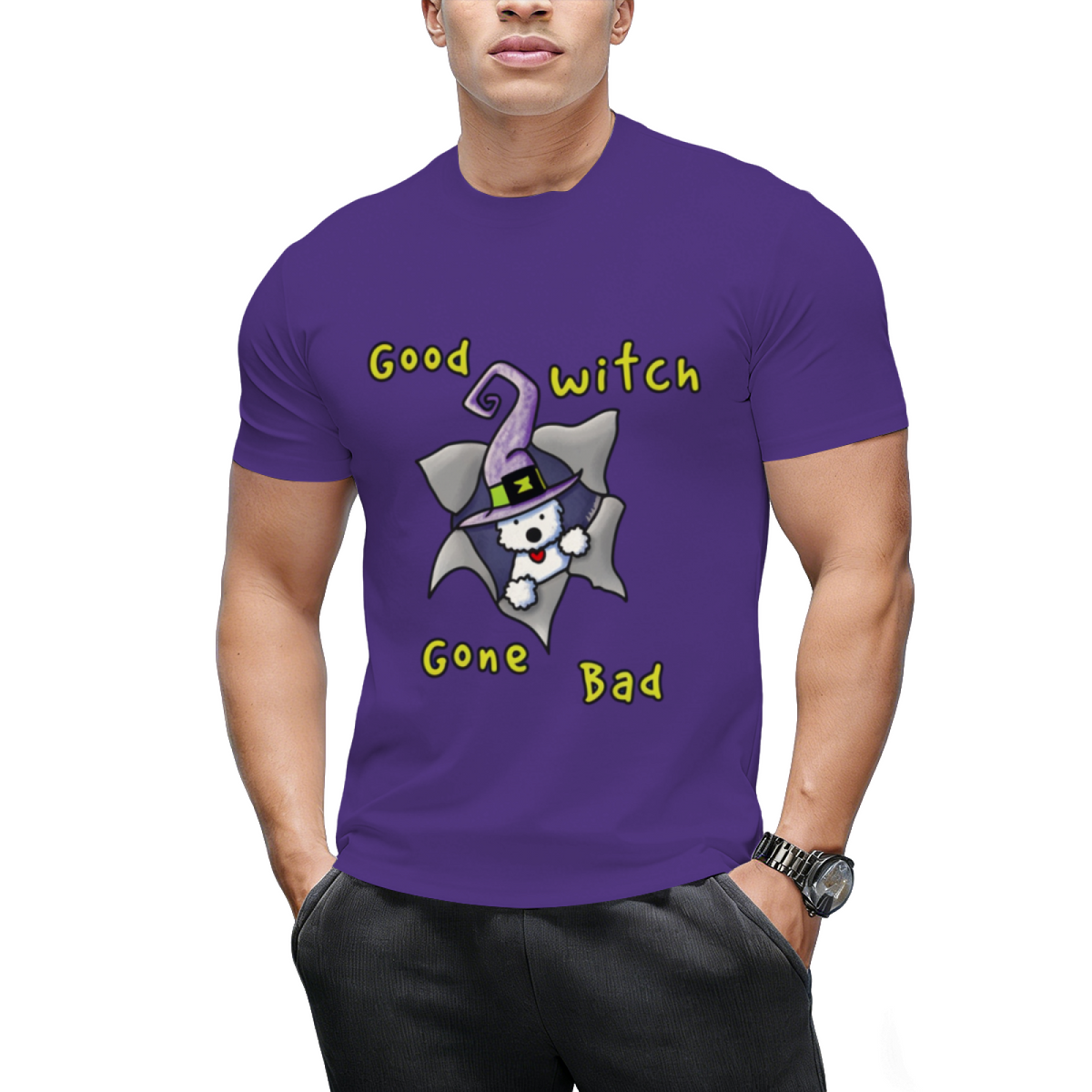 Bad Witch Westie T-Shirt