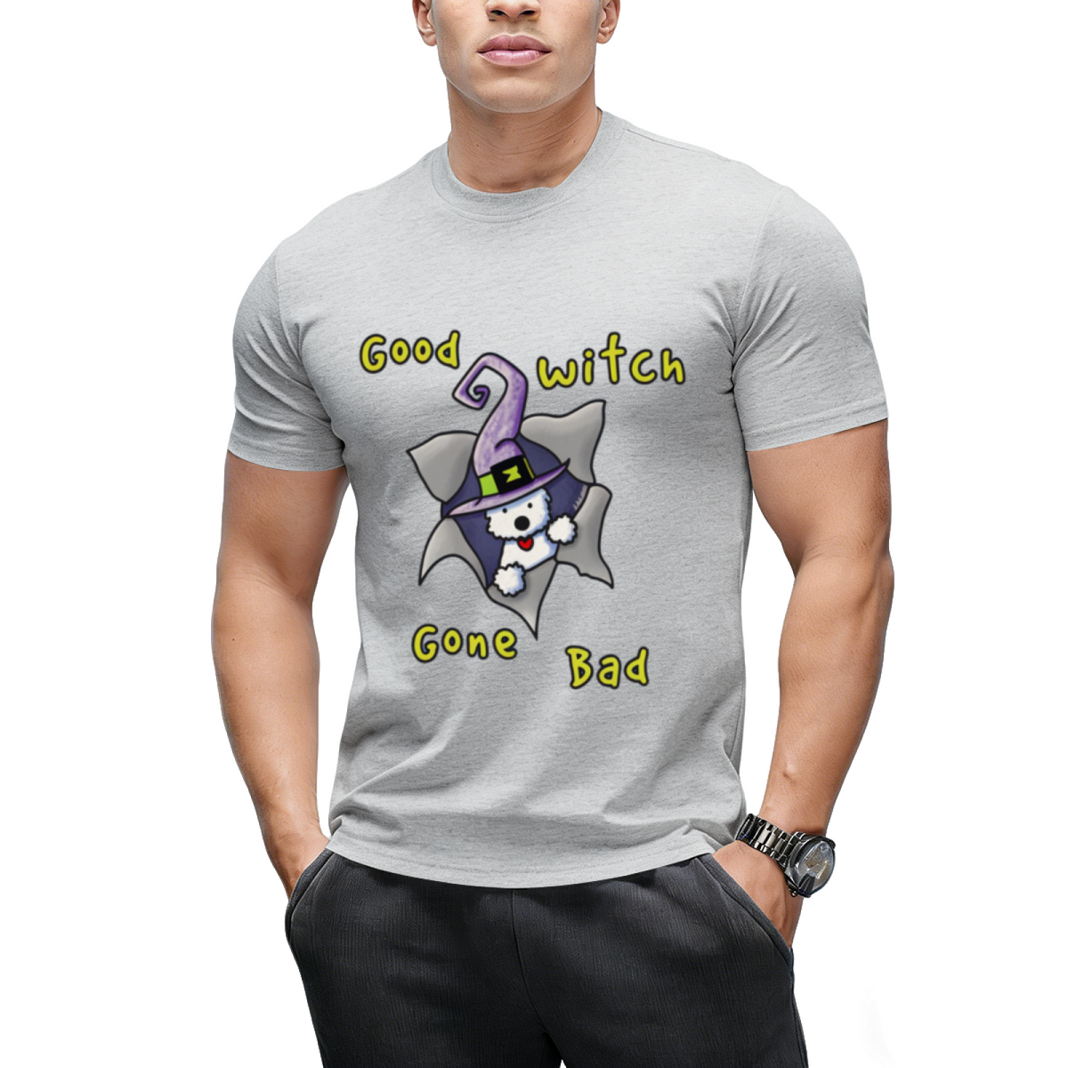 Bad Witch Westie T-Shirt