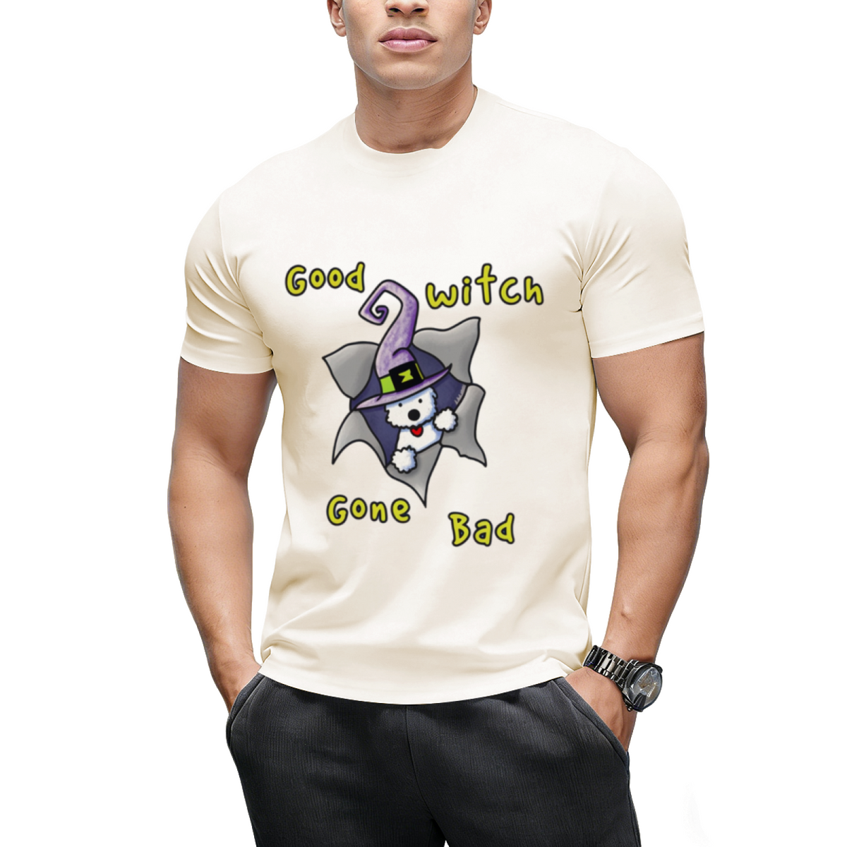 Bad Witch Westie T-Shirt