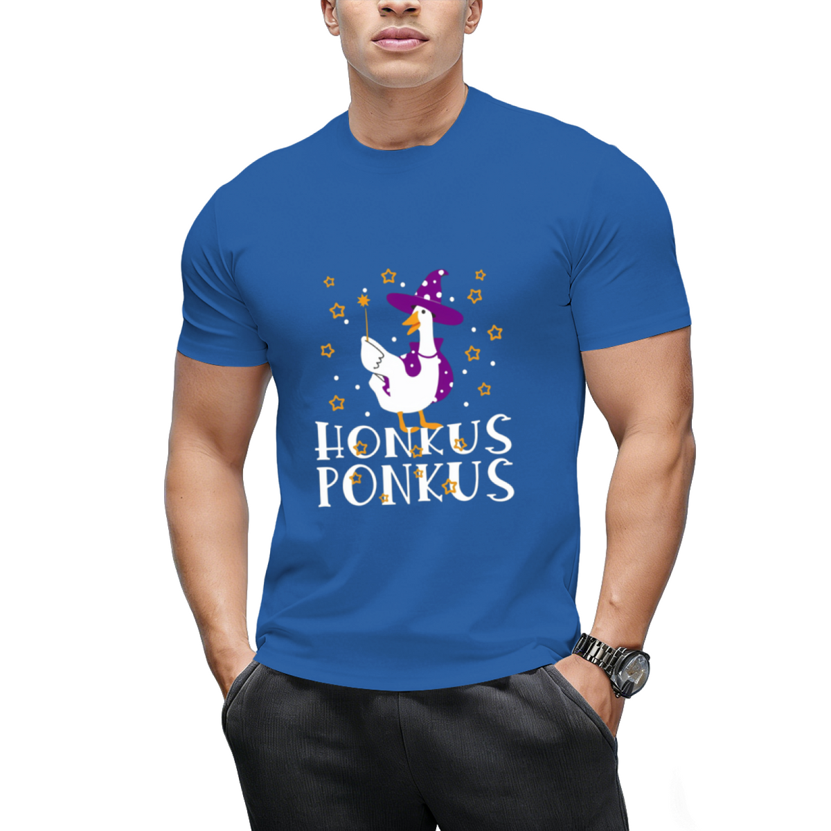 Honkus Ponkus Wizard Halloween Outfit Design T-Shirt