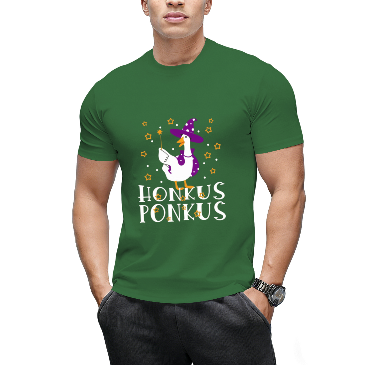 Honkus Ponkus Wizard Halloween Outfit Design T-Shirt