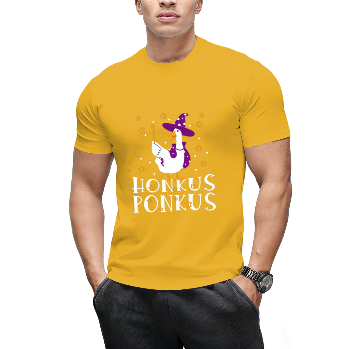 Honkus Ponkus Wizard Halloween Outfit Design T-Shirt