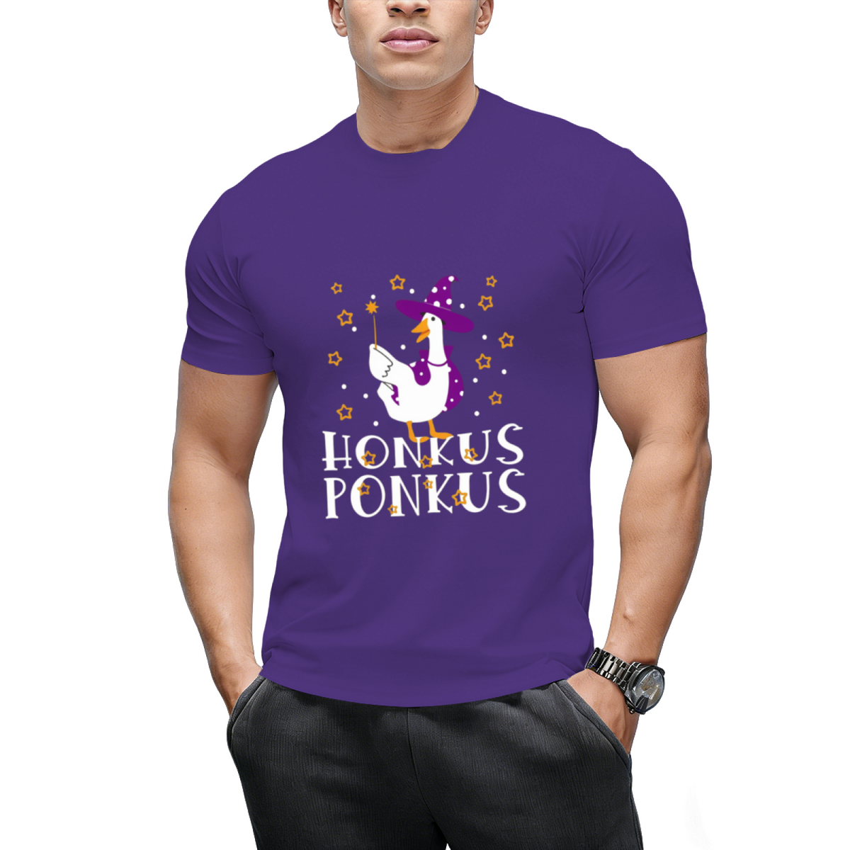 Honkus Ponkus Wizard Halloween Outfit Design T-Shirt
