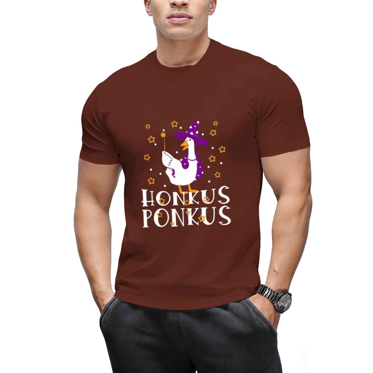 Honkus Ponkus Wizard Halloween Outfit Design T-Shirt