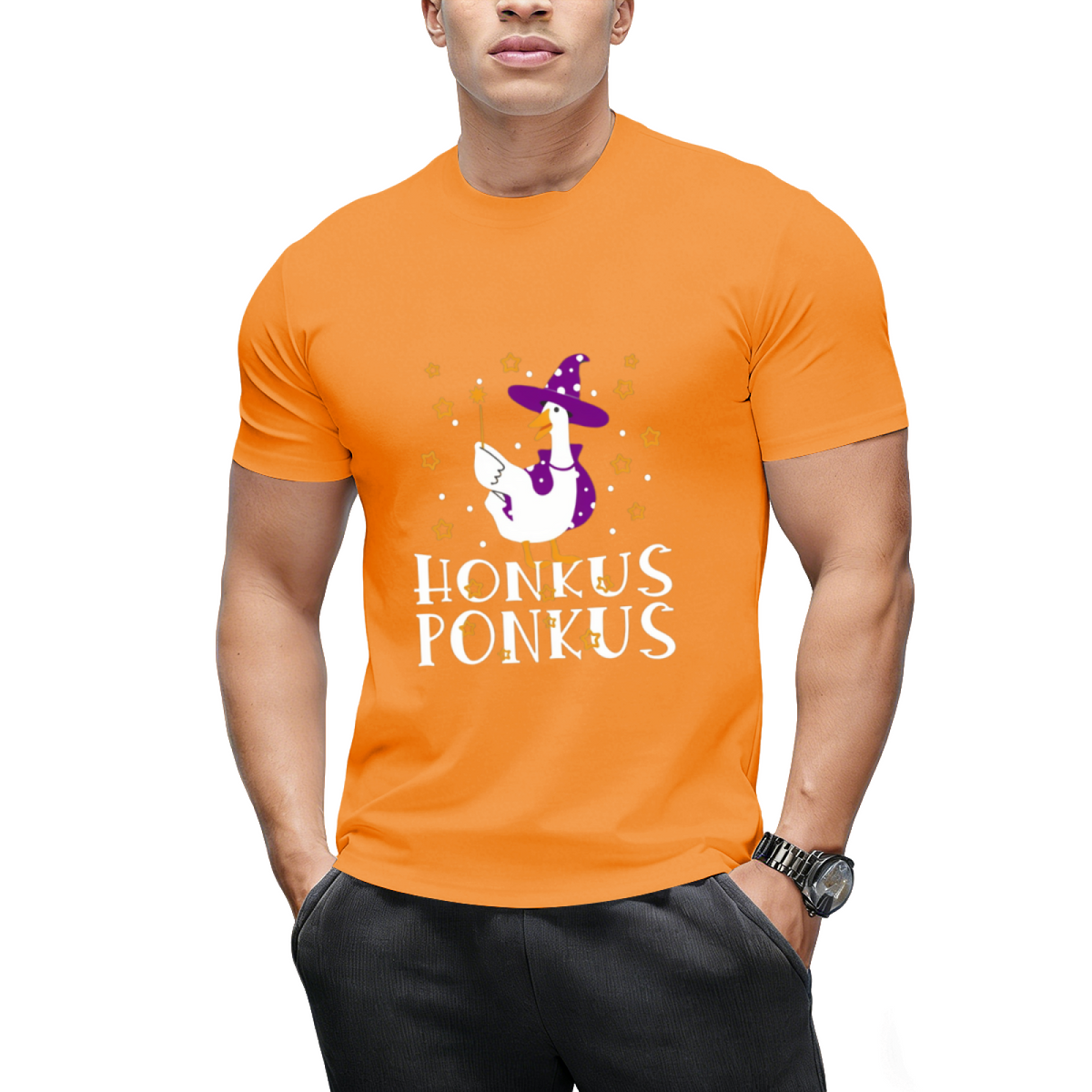 Honkus Ponkus Wizard Halloween Outfit Design T-Shirt