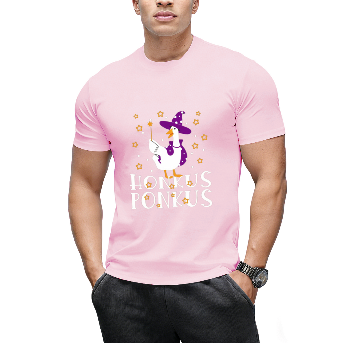 Honkus Ponkus Wizard Halloween Outfit Design T-Shirt