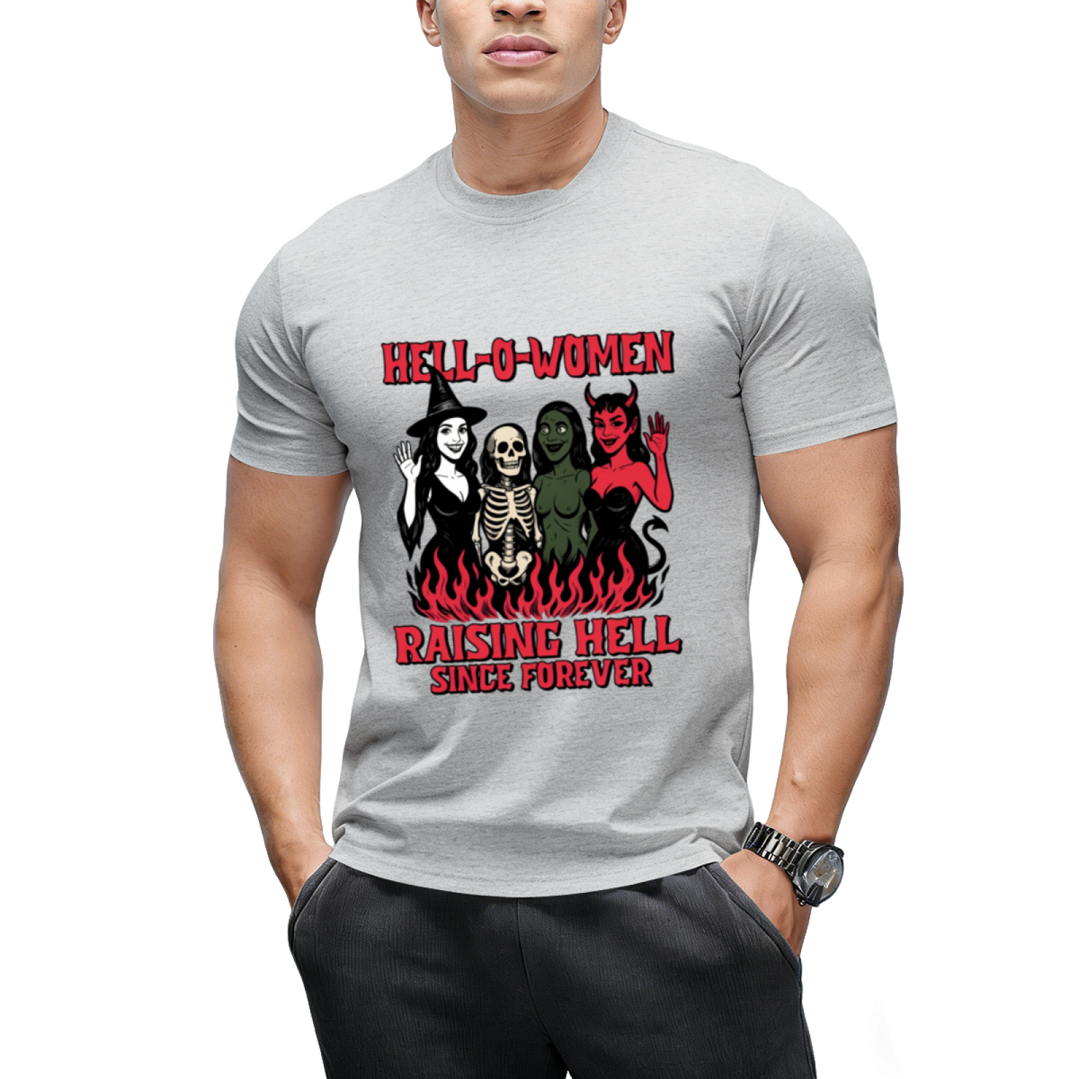 Hell-O-Women Raising Hell Since Forever T-Shirt