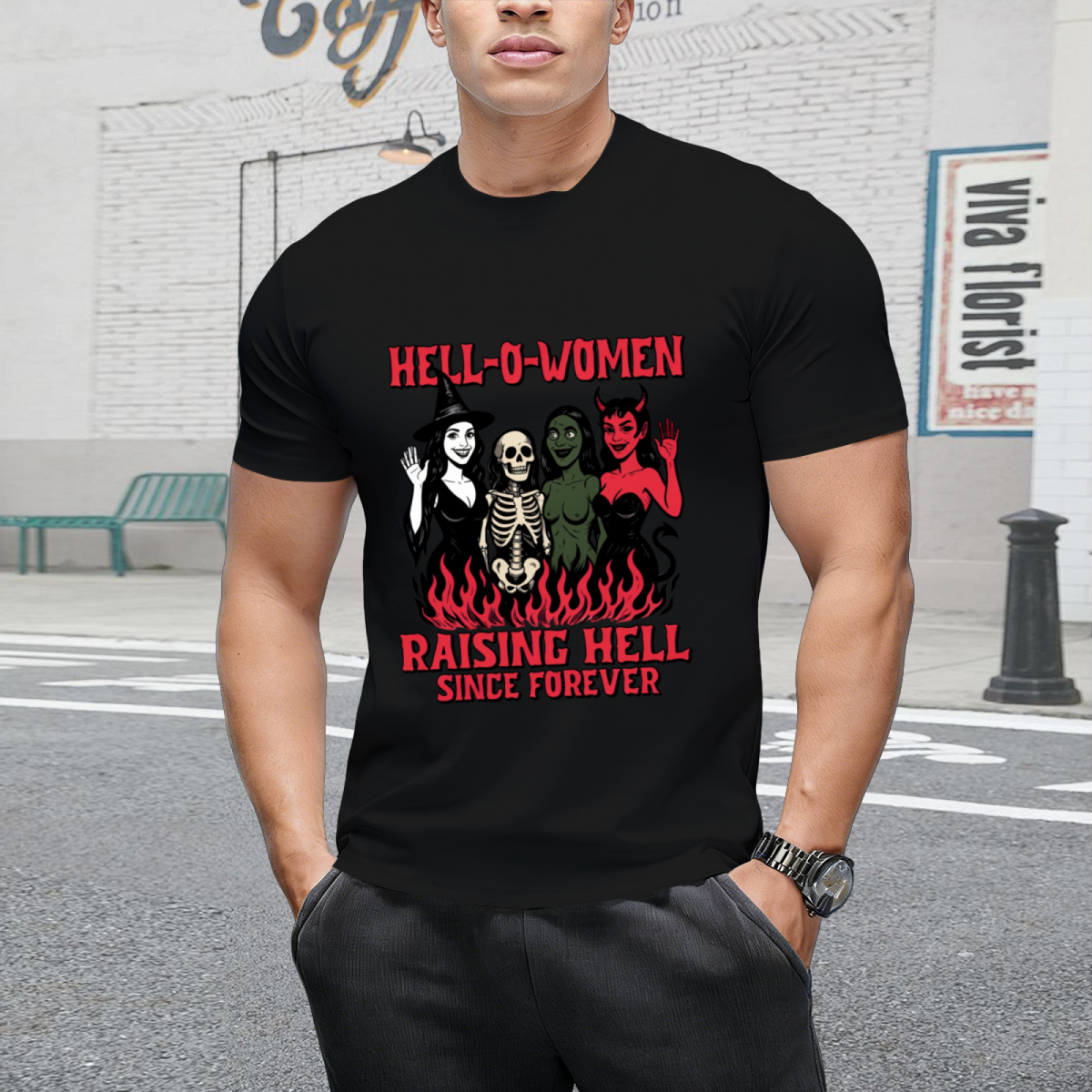 Hell-O-Women Raising Hell Since Forever T-Shirt
