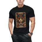 Childless Cat Lady Tarot Card Funny T-Shirt