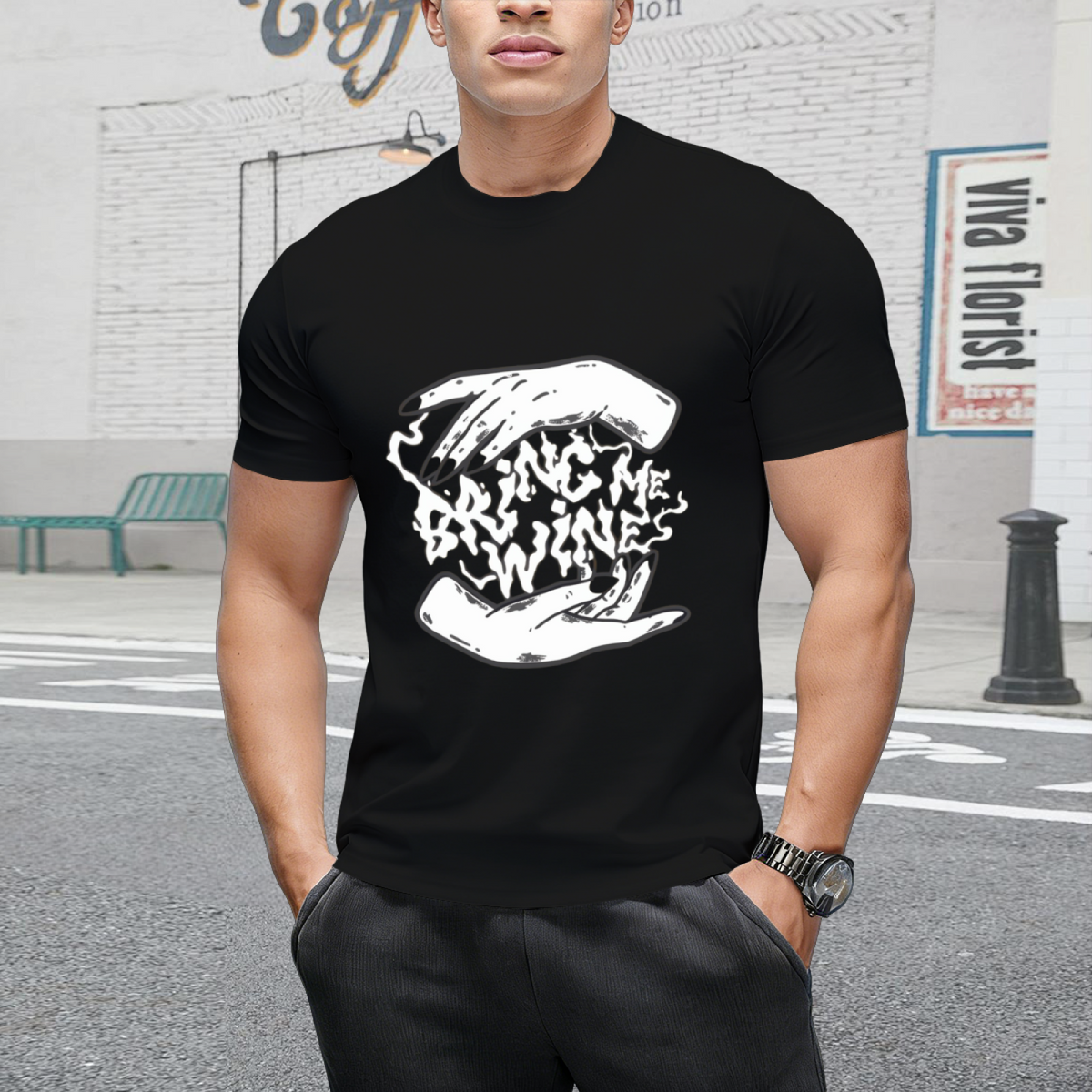 Bring Me Wine Halloween T-Shirt