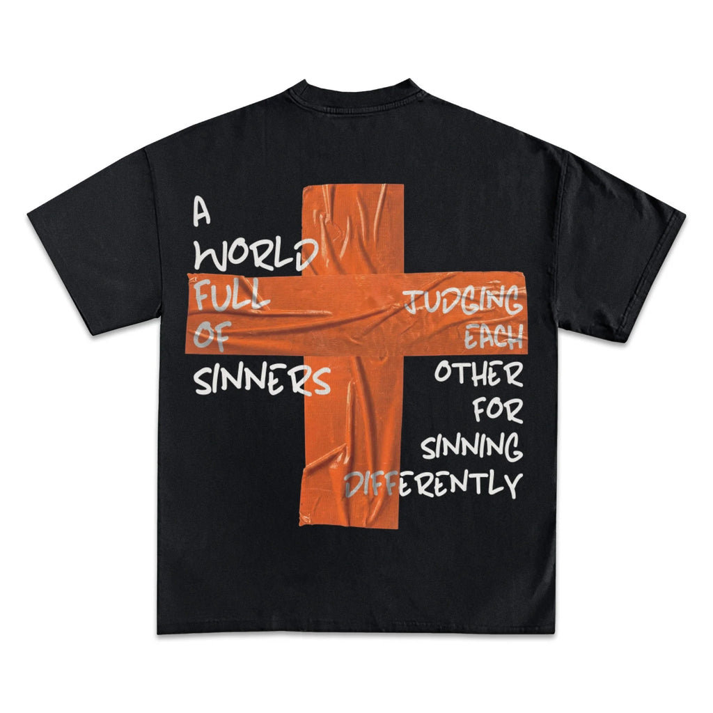 World Full of Sinners Graphic T-Shirt