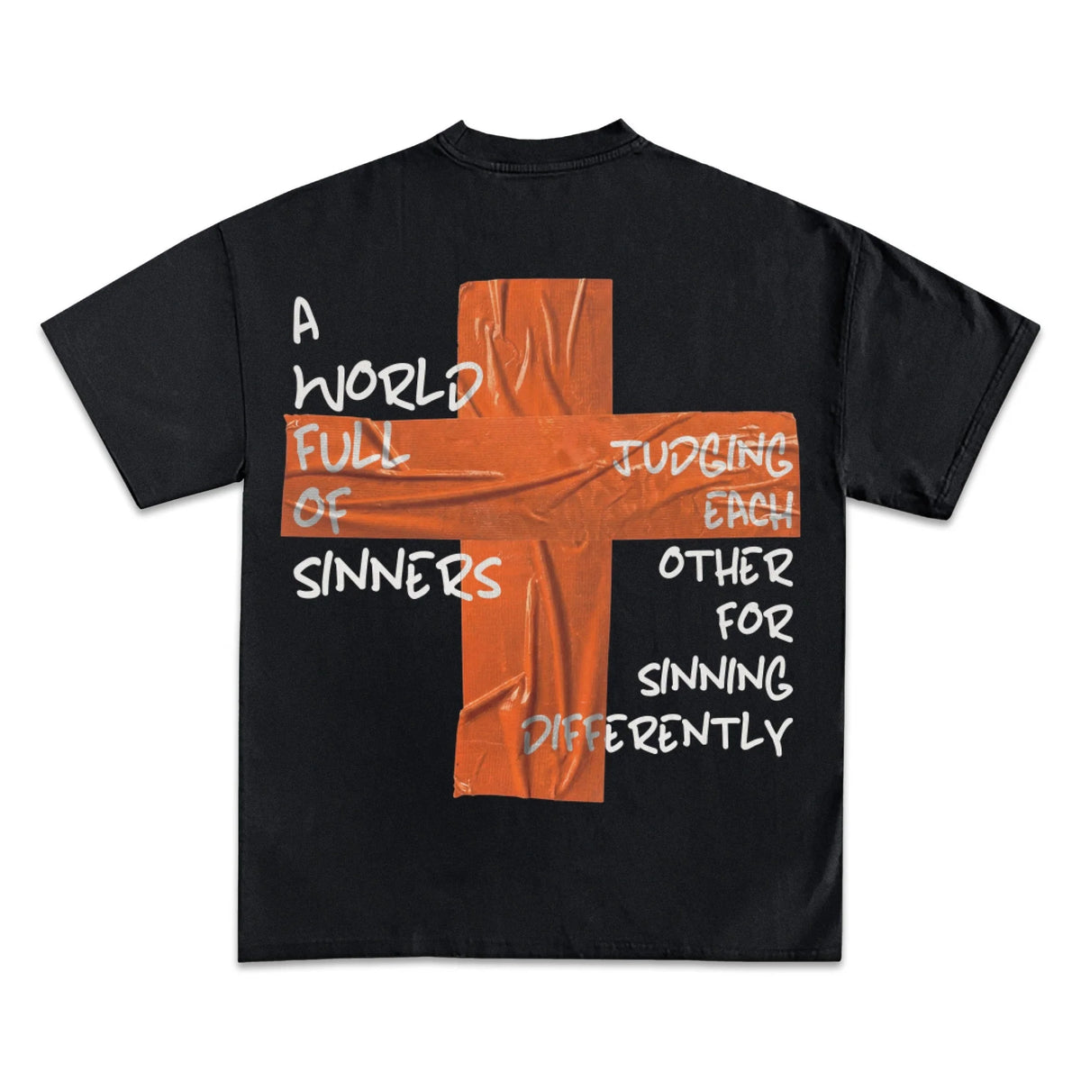 World Full of Sinners Graphic T-Shirt