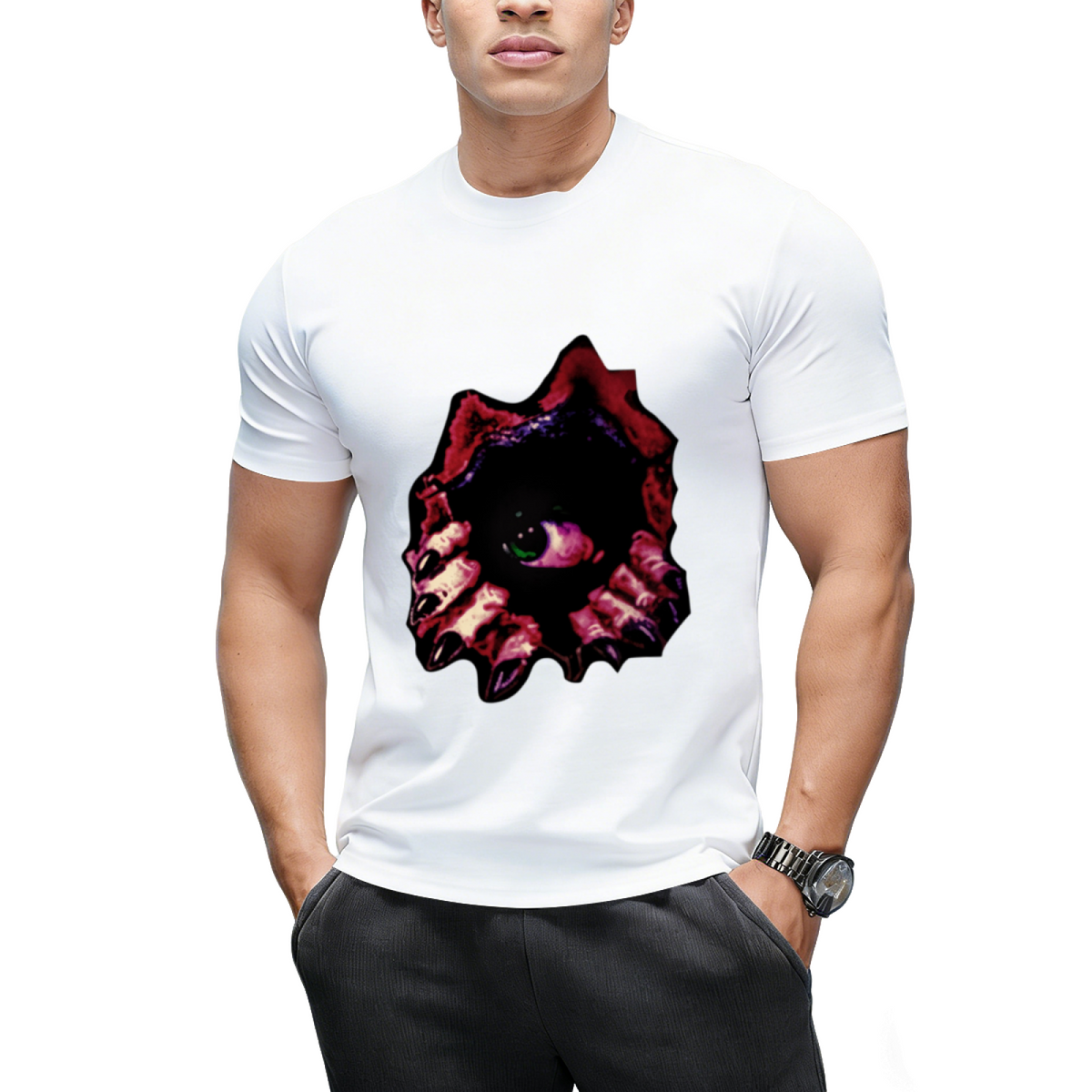 Creepy Peephole T-Shirt