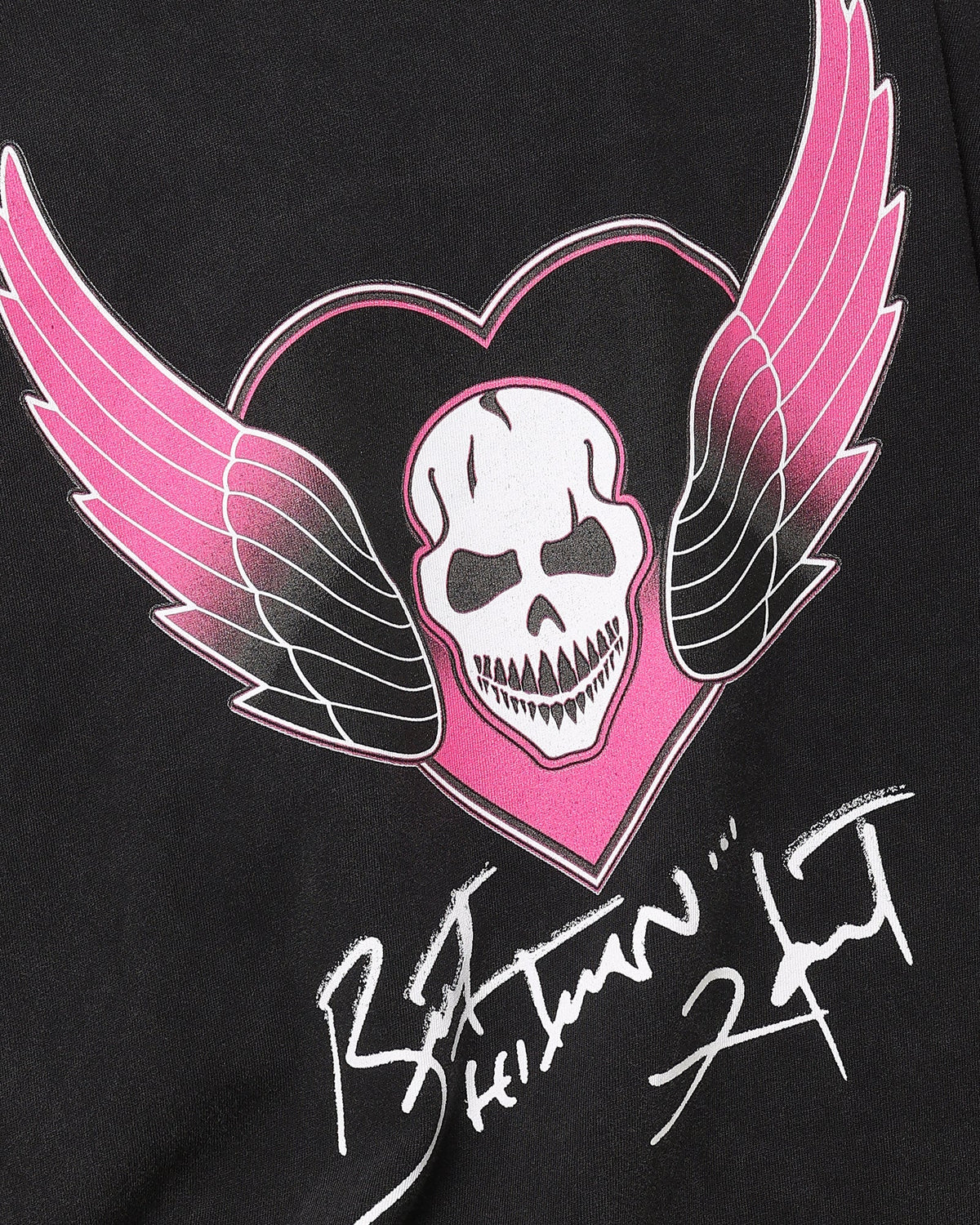 Culture Kings X WWE Bret The Hit Man Hart Vintage T-Shirt Black Acidwash