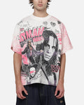 Culture Kings X WWE Bret 'The Hit Man' Hart All Over Print T-Shirt White