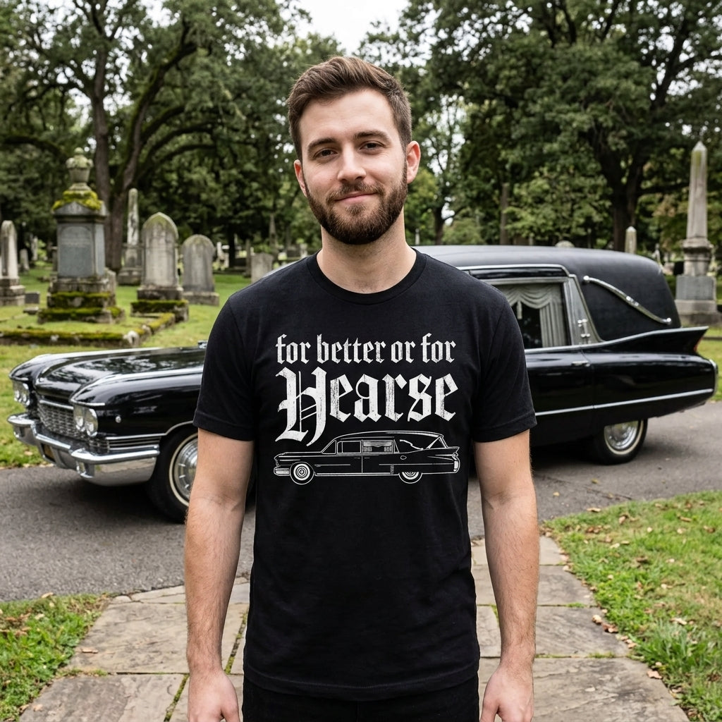 For Better Or For Hearse Men's T Shirt