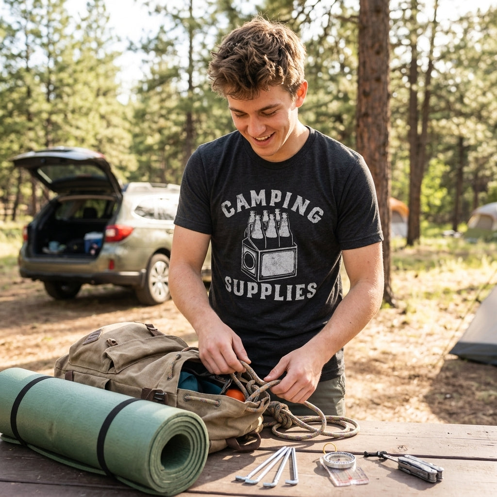 Camping Supplies Men's T Shirt