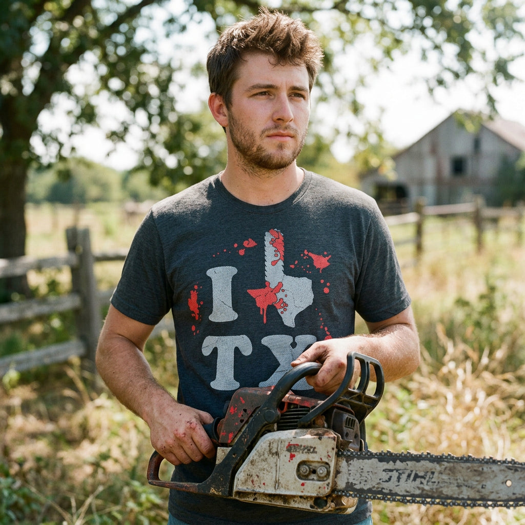 I Chainsaw Texas Men's T Shirt