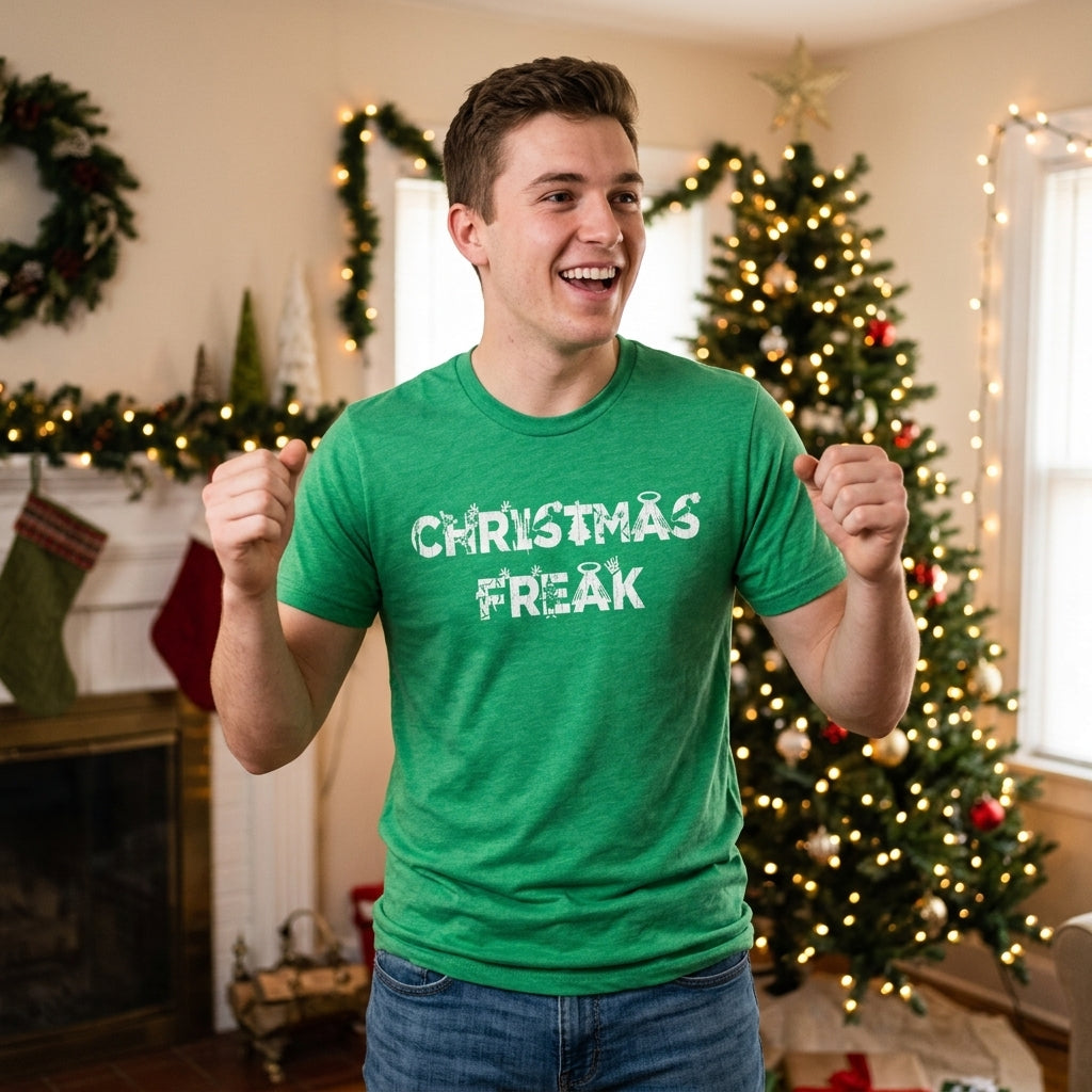 Christmas Freak Men's T Shirt