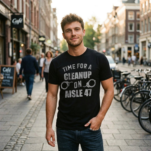 Time For A Cleanup On Aisle 47 Men's T Shirt